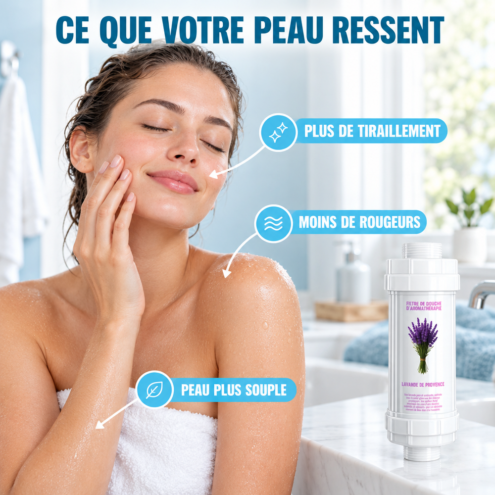 Ce que votre peau ressent après la douche