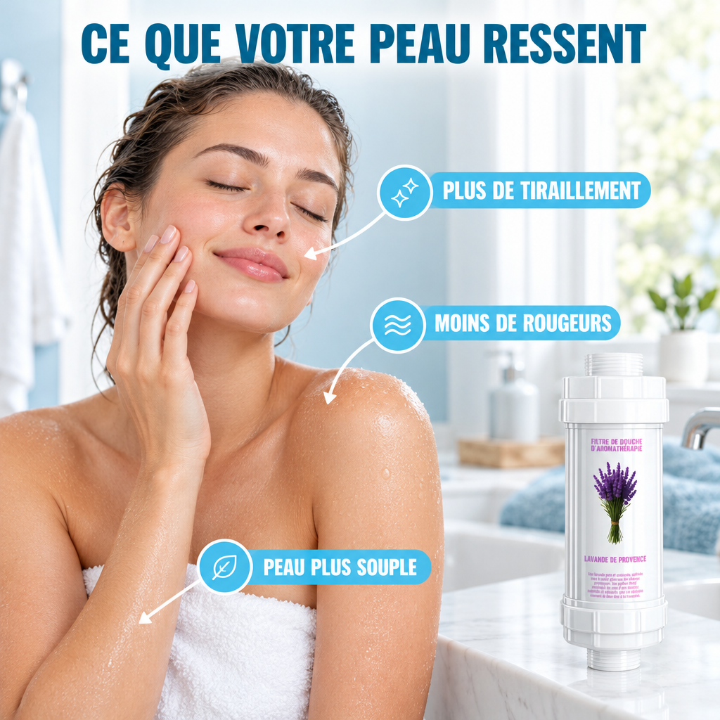 Ce que votre peau ressent apres la douche